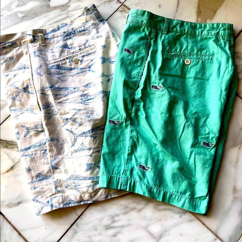Vineyard Vines Shorts. Lot of two pairs.